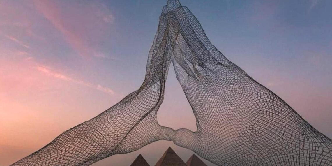 انطلاق المعرض الدولى الثانى “الأبد هو الآن” بالقاهرة