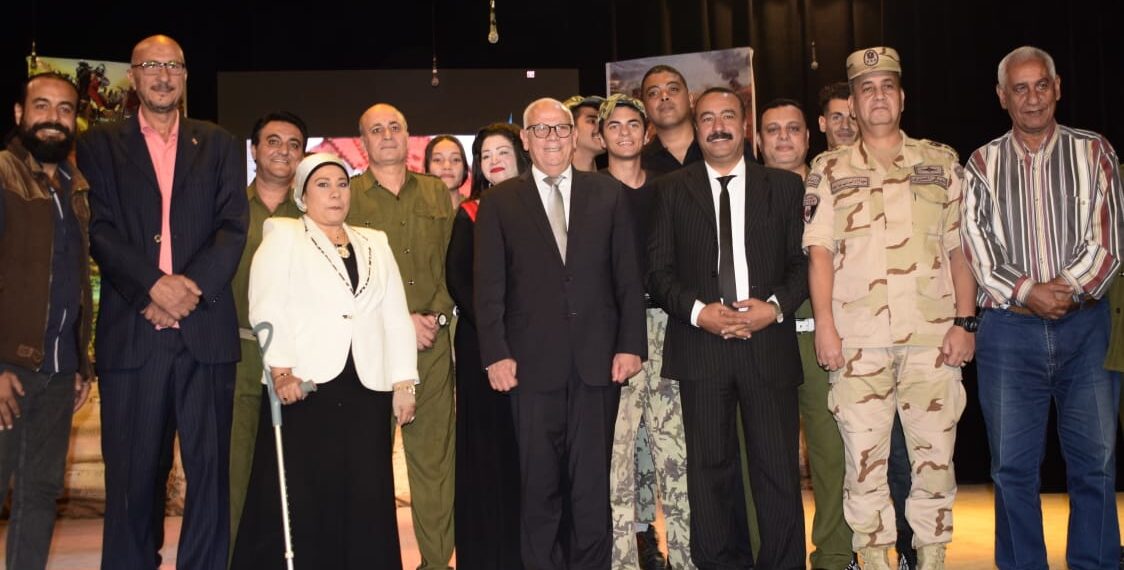 محافظ بورسعيد يشارك فى الاحتفال  بذكرى نصر أكتوبر  بأوبريت “على شط الكنال”