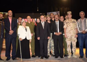 محافظ بورسعيد يشارك فى الاحتفال بذكرى نصر أكتوبر بأوبريت “على شط الكنال”