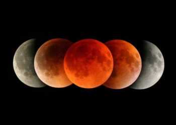 خسوف كلى للقمر الأسبوع المقبل.. يتحول لونه لـ “الأحمر الدموى”