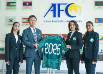 السعودية تسلِّم الاتحاد الأسيوى ملف استضافة كأس آسيا لكرة القدم للسيدات 2026