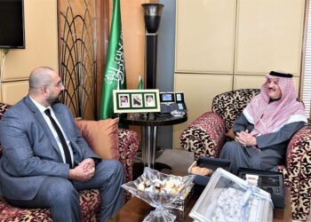 السفير السعودى بالقاهرة يلتقى بالمدير الإقليمى للمنظمة الدولية للهجرة