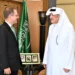 سفير السعودية يستقبل نظيره البريطانى