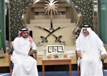 السفير السعودى يستقبل وفد بلاده فى اللجنة المصرية السعودية المشتركة