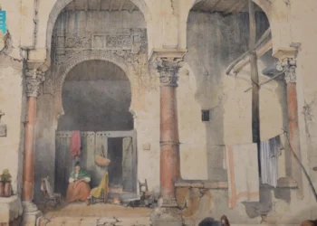 مكتبة الملك عبد العزيز العامة تكشف عن كتاب نادر صدر قبل 190 عامًا يتضمن 26 لوحة عن إسبانيا والأندلس