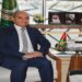 مندوب السعودية بالجامعة العربية يستقبل نظيره الأردنى