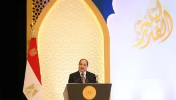 الرئيس السيسى: أؤكد تضامننا مع أشقائنا الفلسطينيين فى قطاع غزة